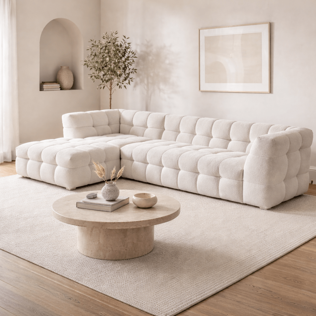 Timeless Classic Cream Sectional W305 Sectionals| Roots Furniture