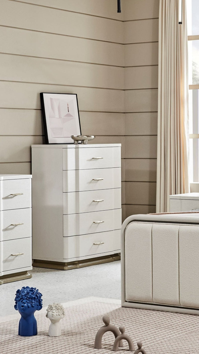 Timeless Tranquility White Chest - Al Rugaib Furniture