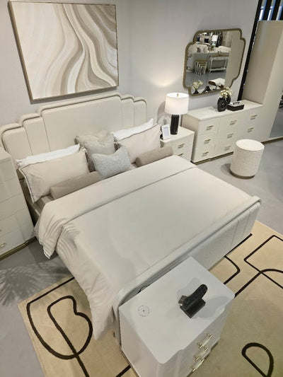 Timeless Tranquility White King SET - Al Rugaib Furniture