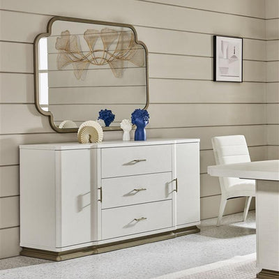Timeless Tranquility White SideBoard - Al Rugaib Furniture