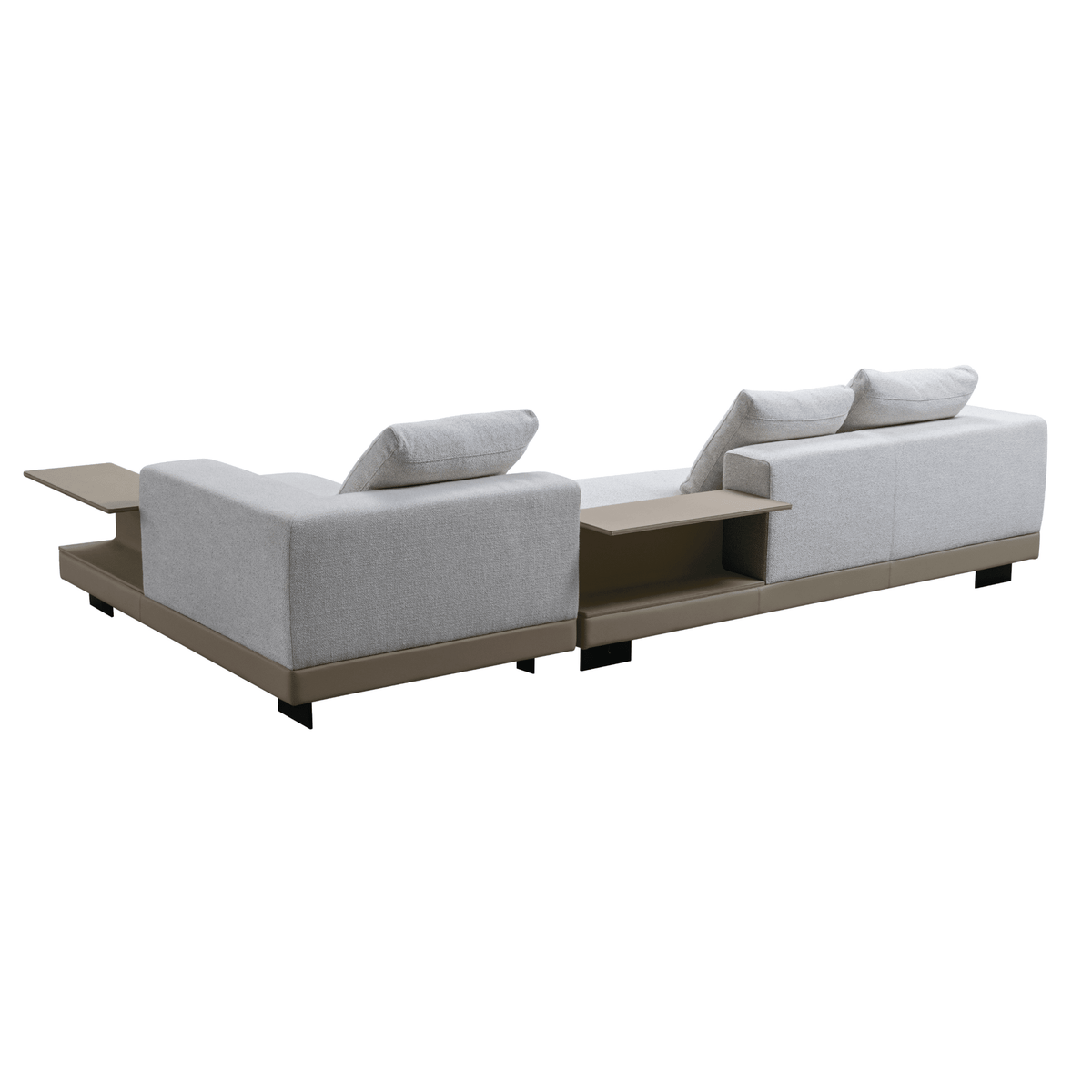 Timeless Treasures White/Oatmeal Sectional W334 Sectionals| Roots Furniture