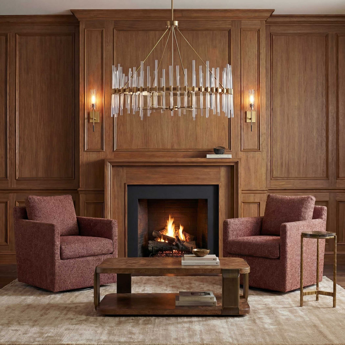 Tisdell Canyon Swivel/Glider Chairs| Uttermost