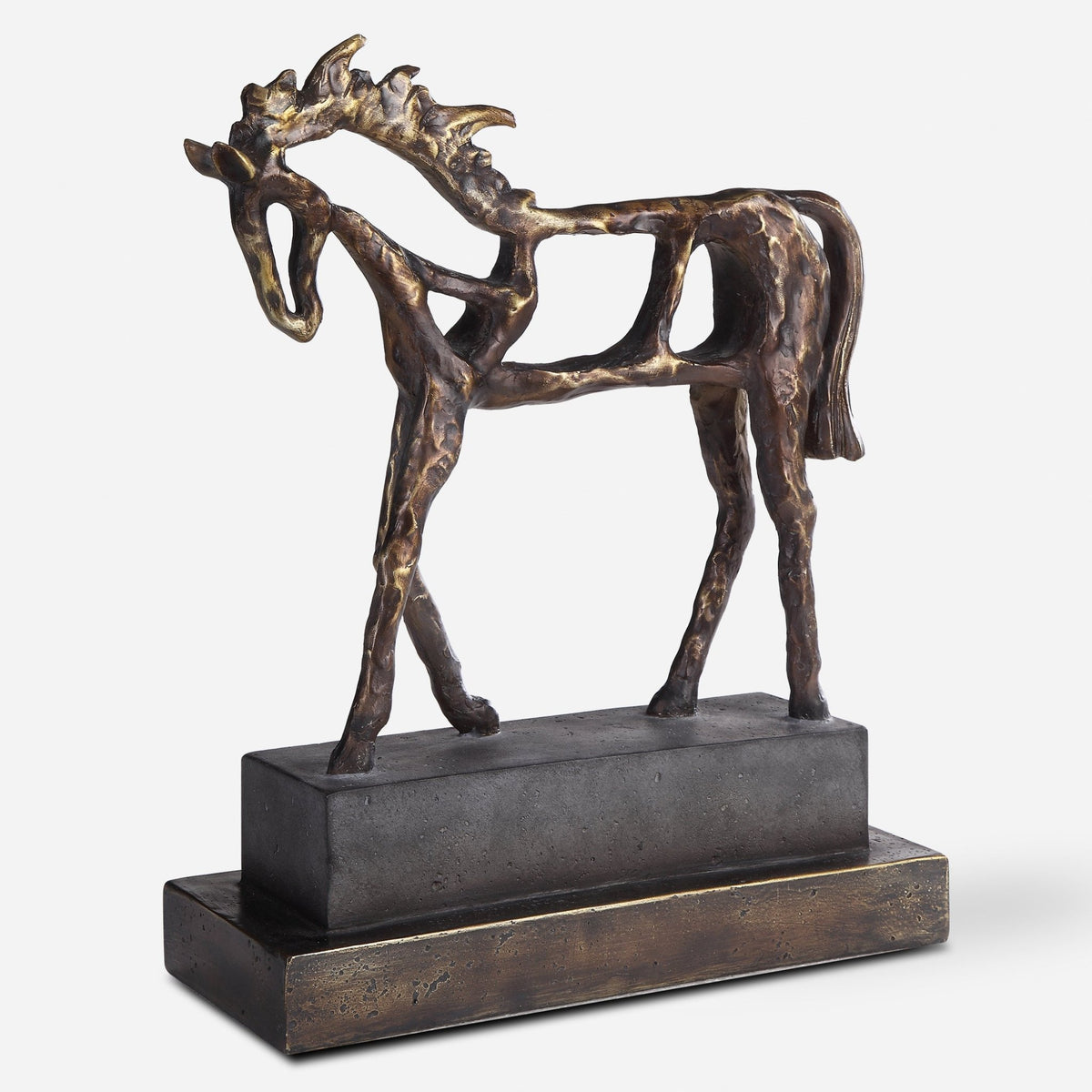 Titan Horse Sculpture Table Decors| Uttermost
