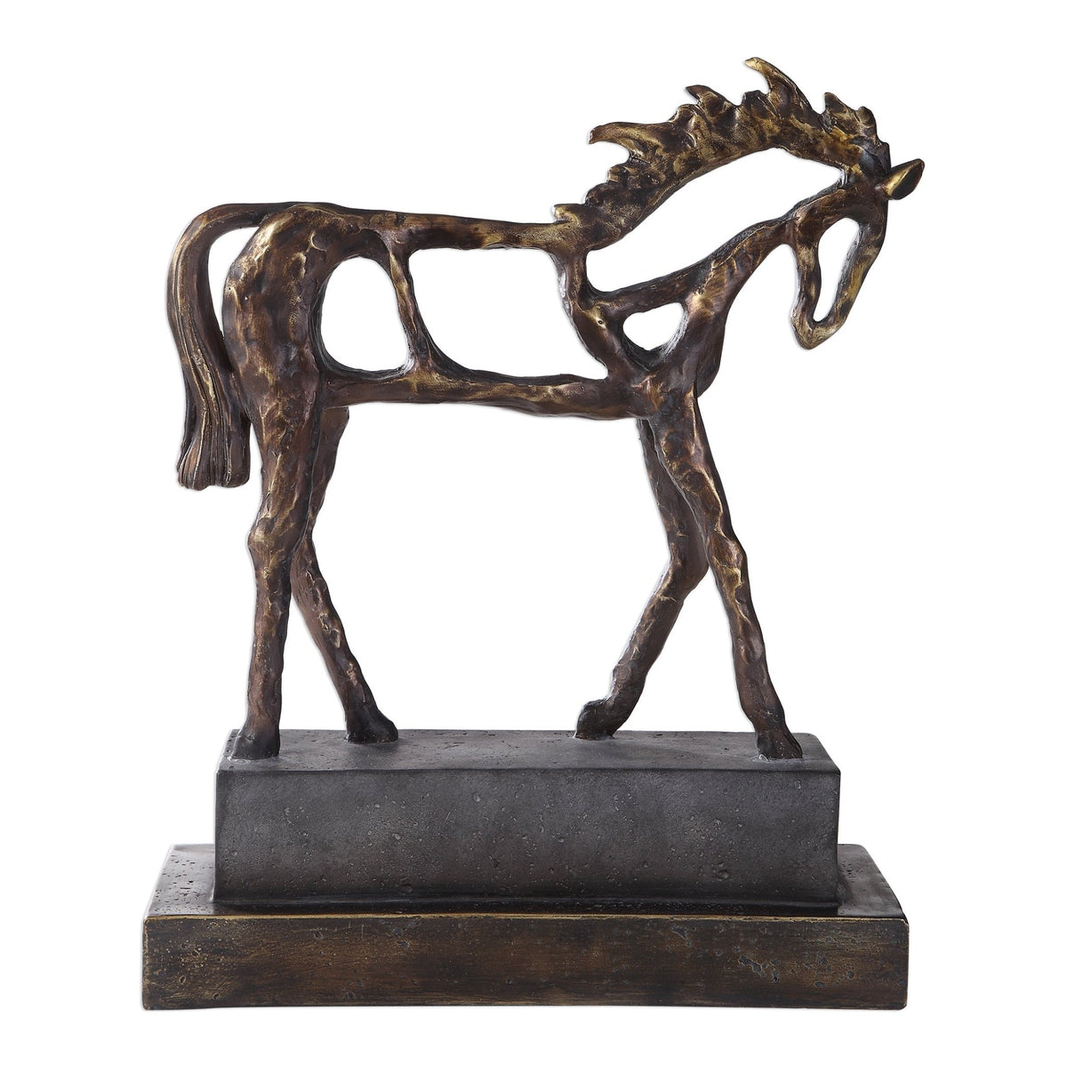 Titan Horse Sculpture Table Decors| Uttermost