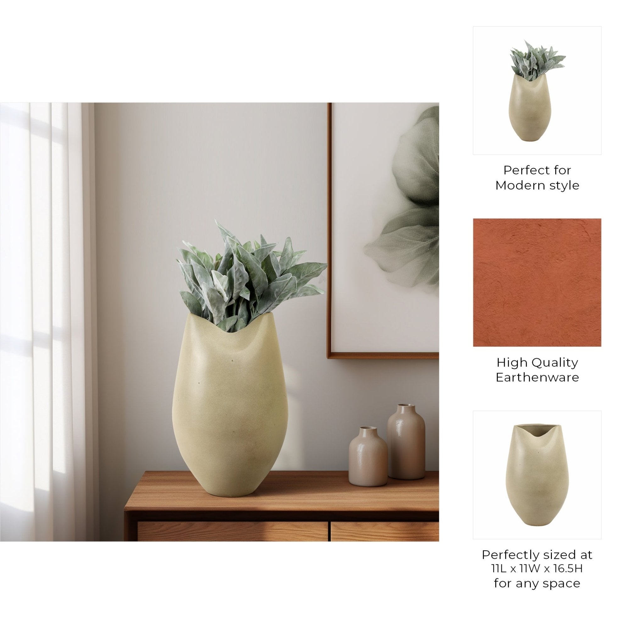 Tomar Portugal Vase Vases and Jars| Sagebrook Home