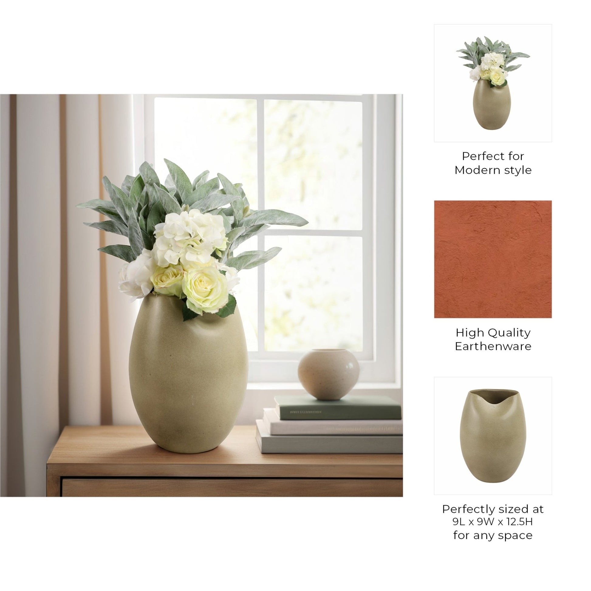 Tomar Portugal Vase Vases and Jars| Sagebrook Home