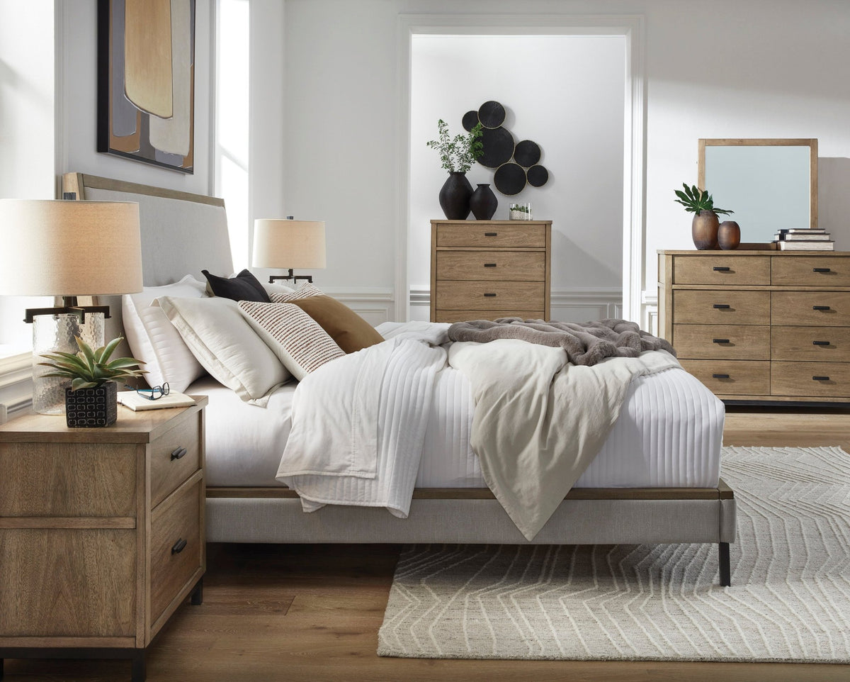 Tomtyn King Upholstered Bed Beds| Ashley Homestore