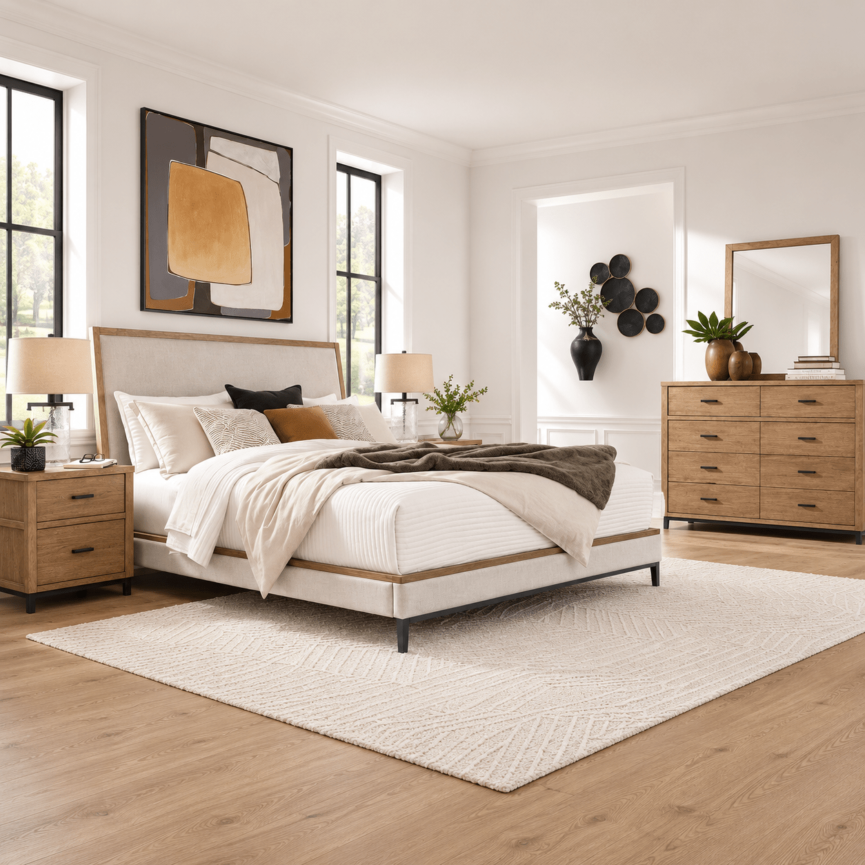 Tomtyn King Upholstered Bedroom Bedroom Sets| Ashley Homestore