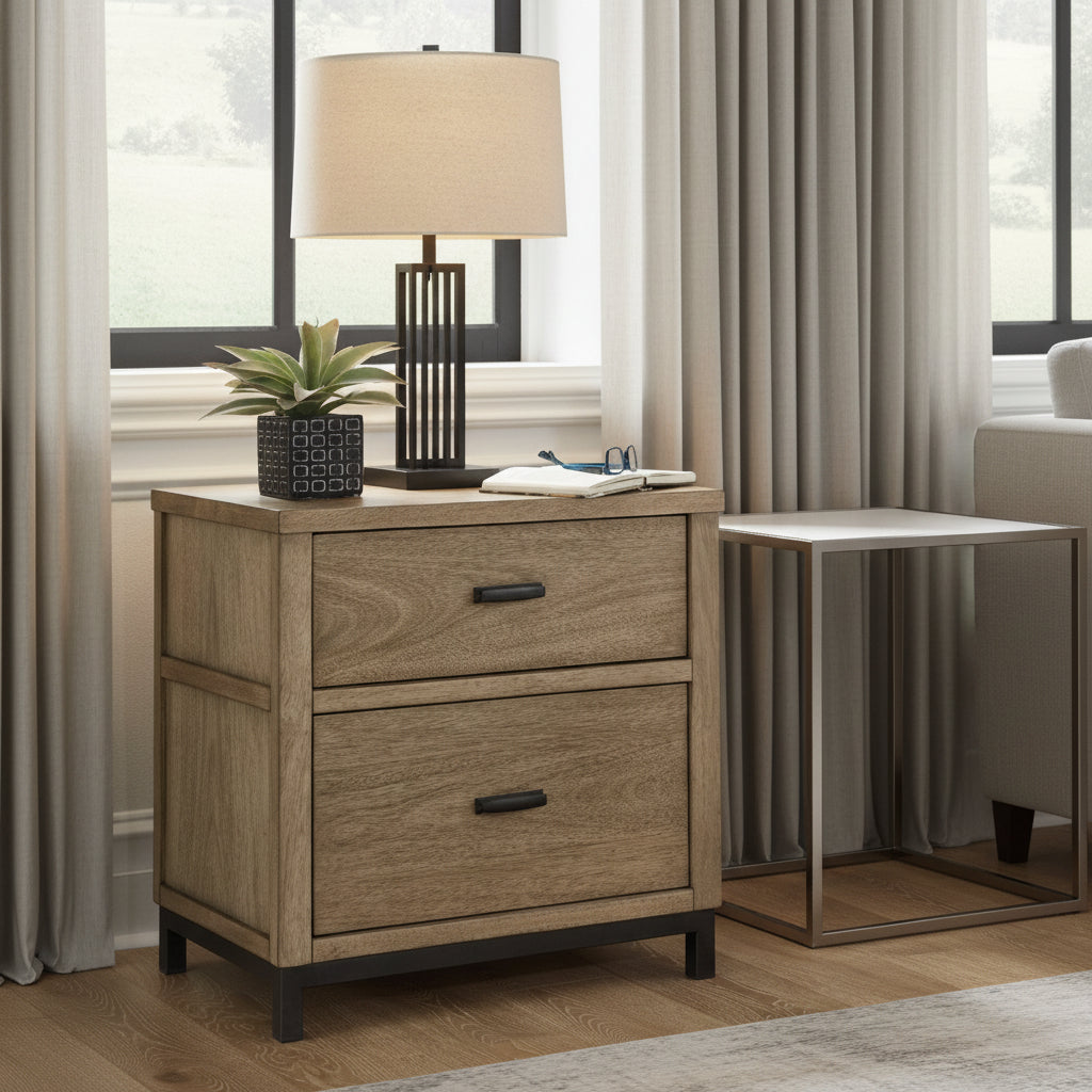 Tomtyn Two Drawer Night Stand Nightstands| Ashley Homestore