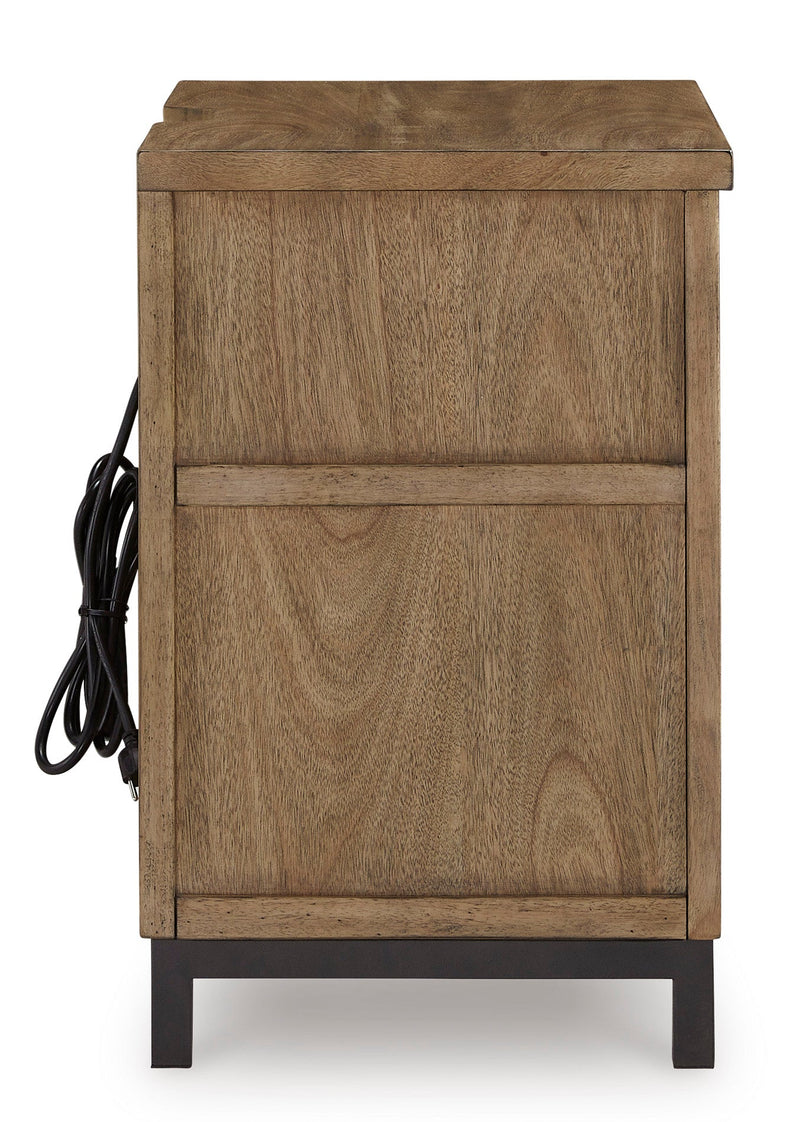 Tomtyn Nightstand - Al Rugaib Furniture