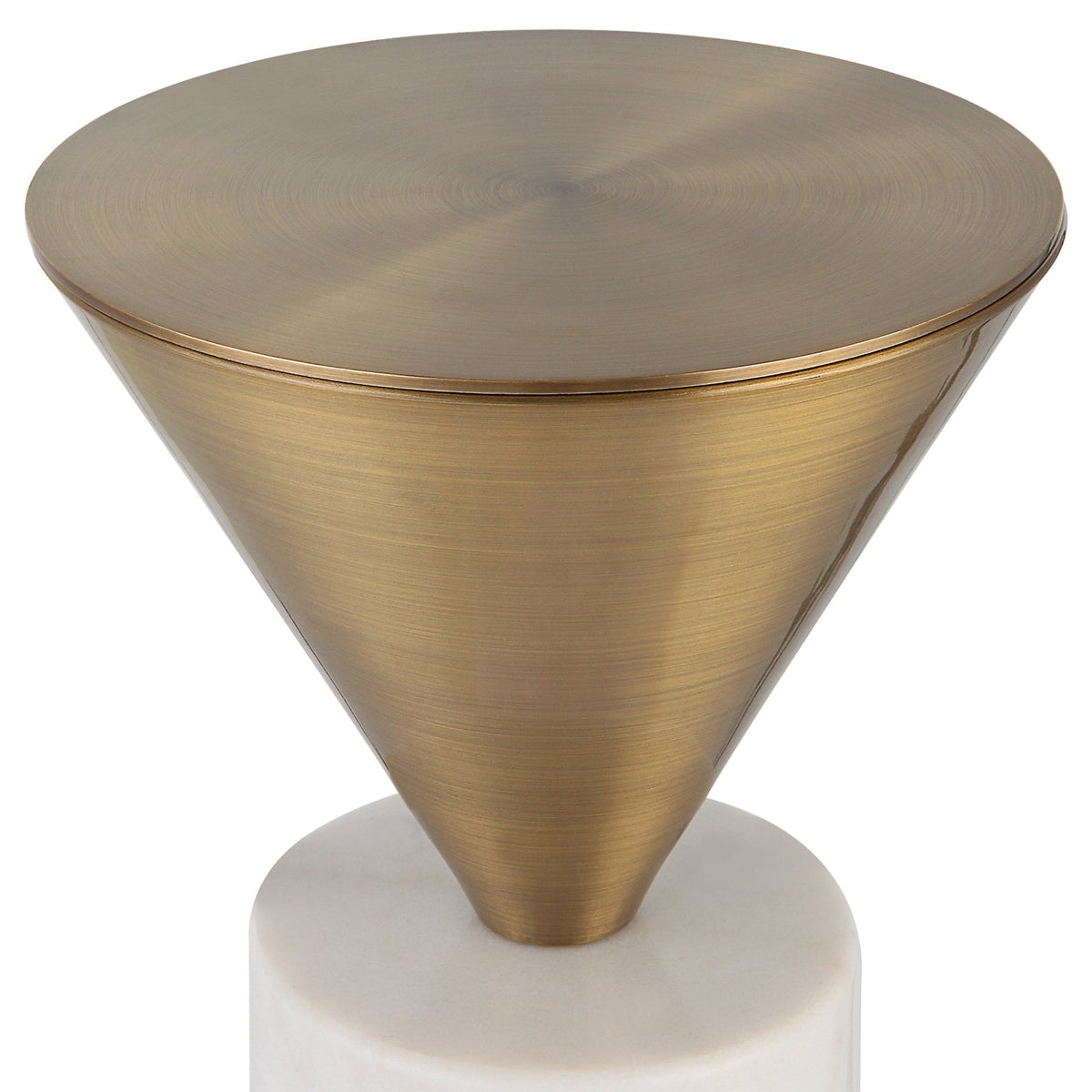 Top Hat Drink Table, Brass Accent & End Tables| Uttermost
