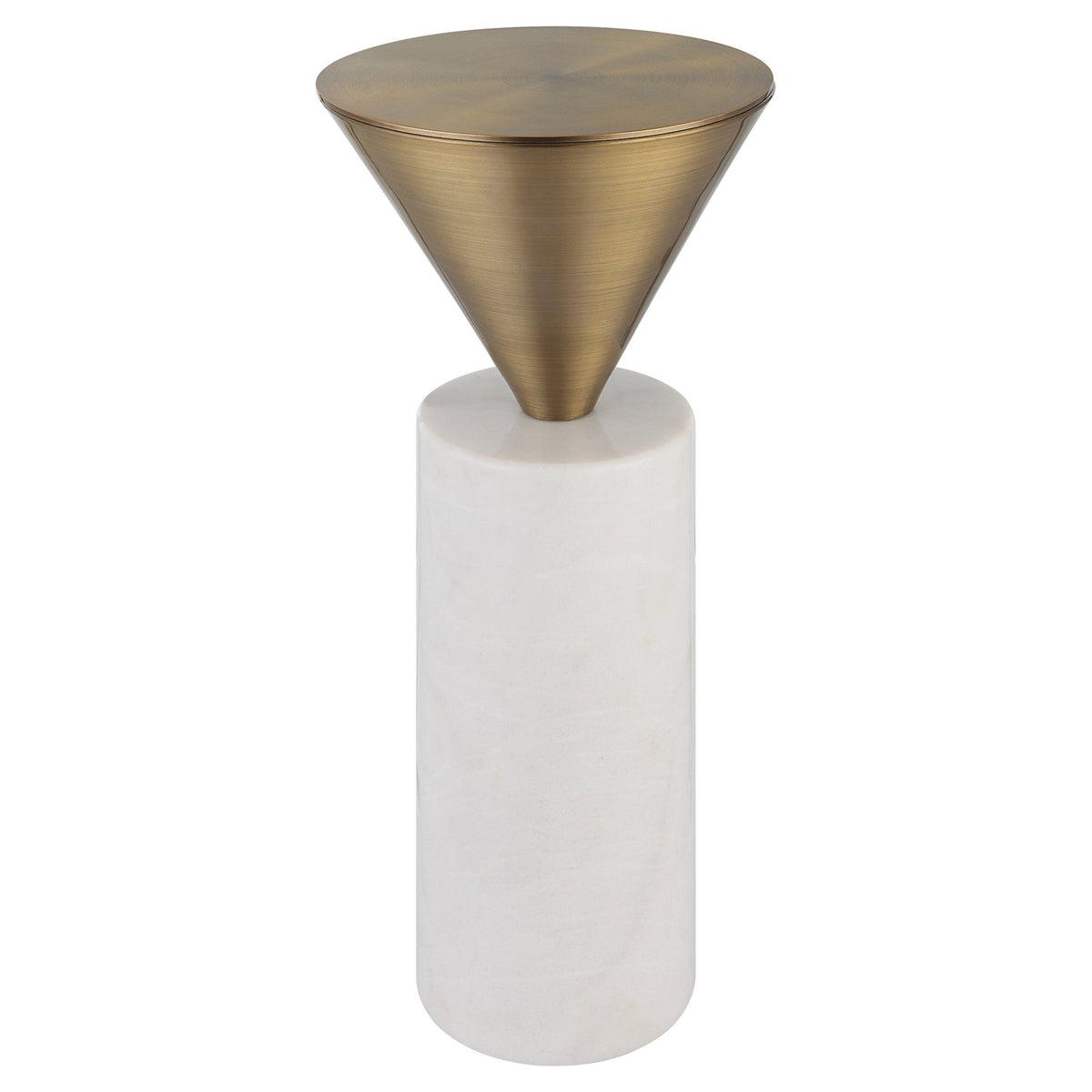 Top Hat Drink Table, Brass Accent & End Tables| Uttermost