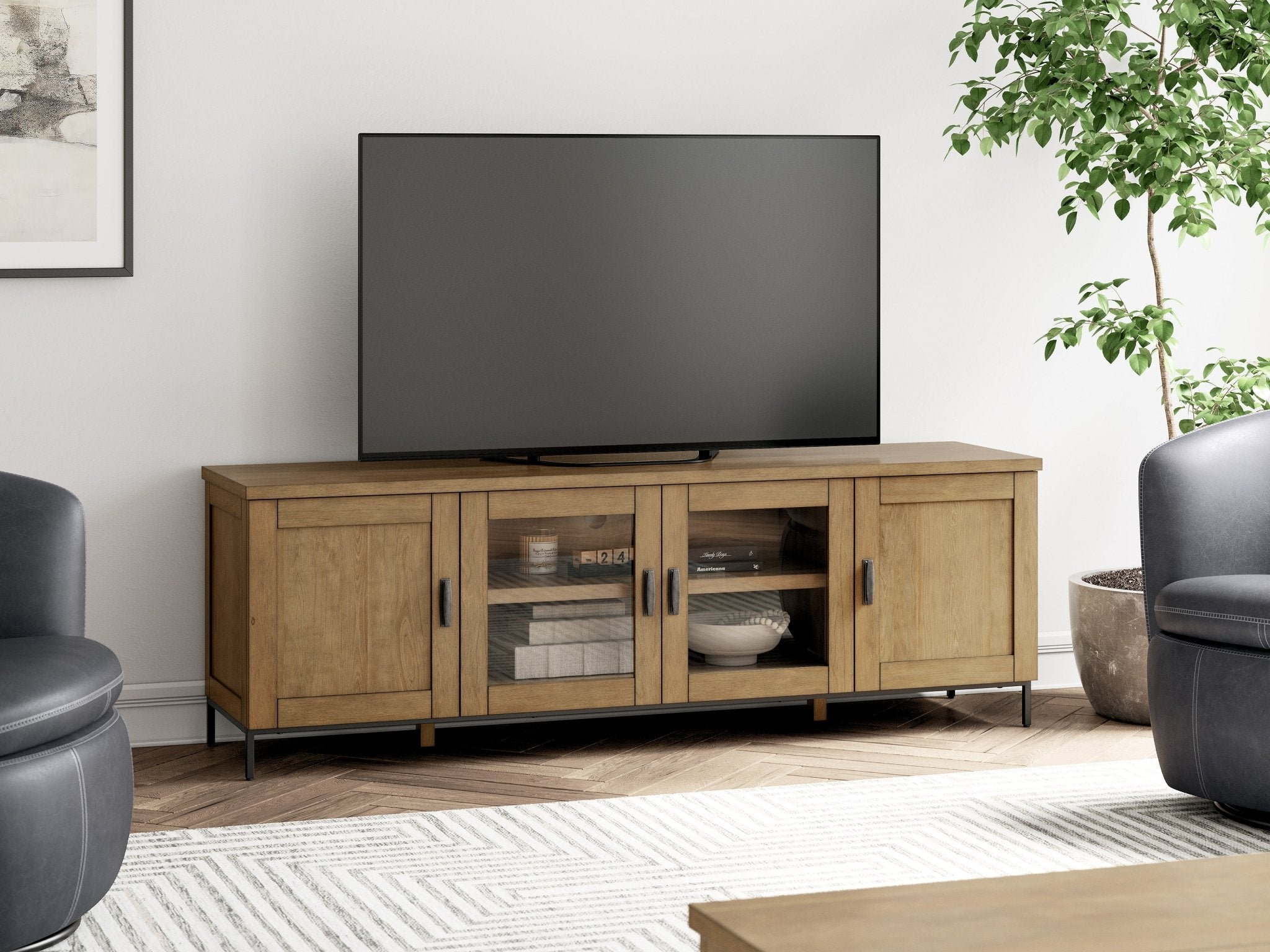 Torlanta Extra Large TV Stand TV Units| Ashley Homestore