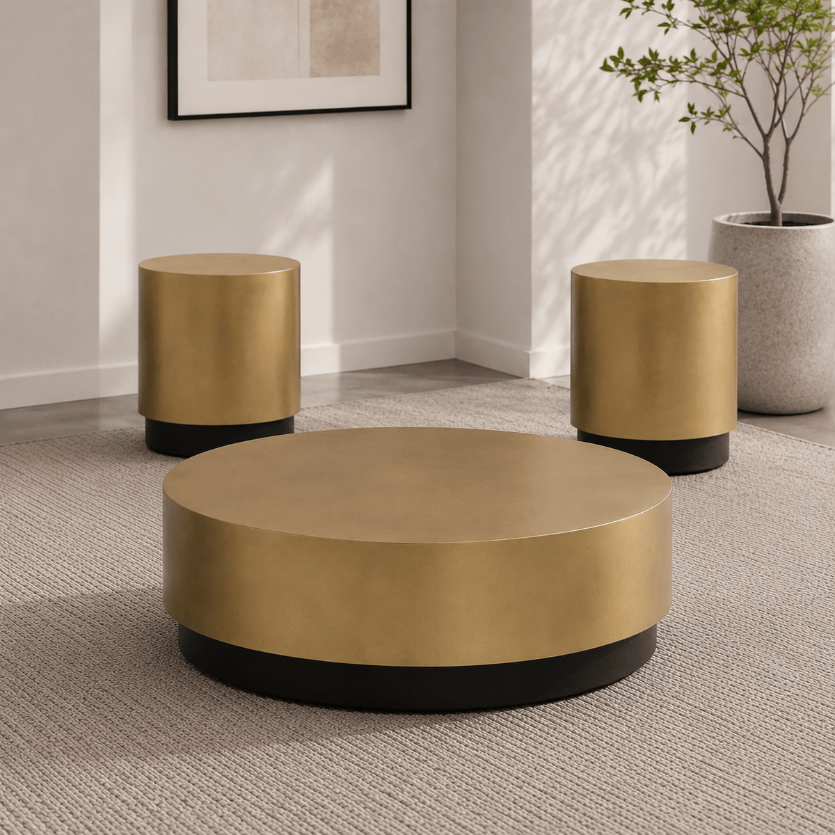 Torrigrove Round Cocktail Table Set Table Sets| Ashley Homestore