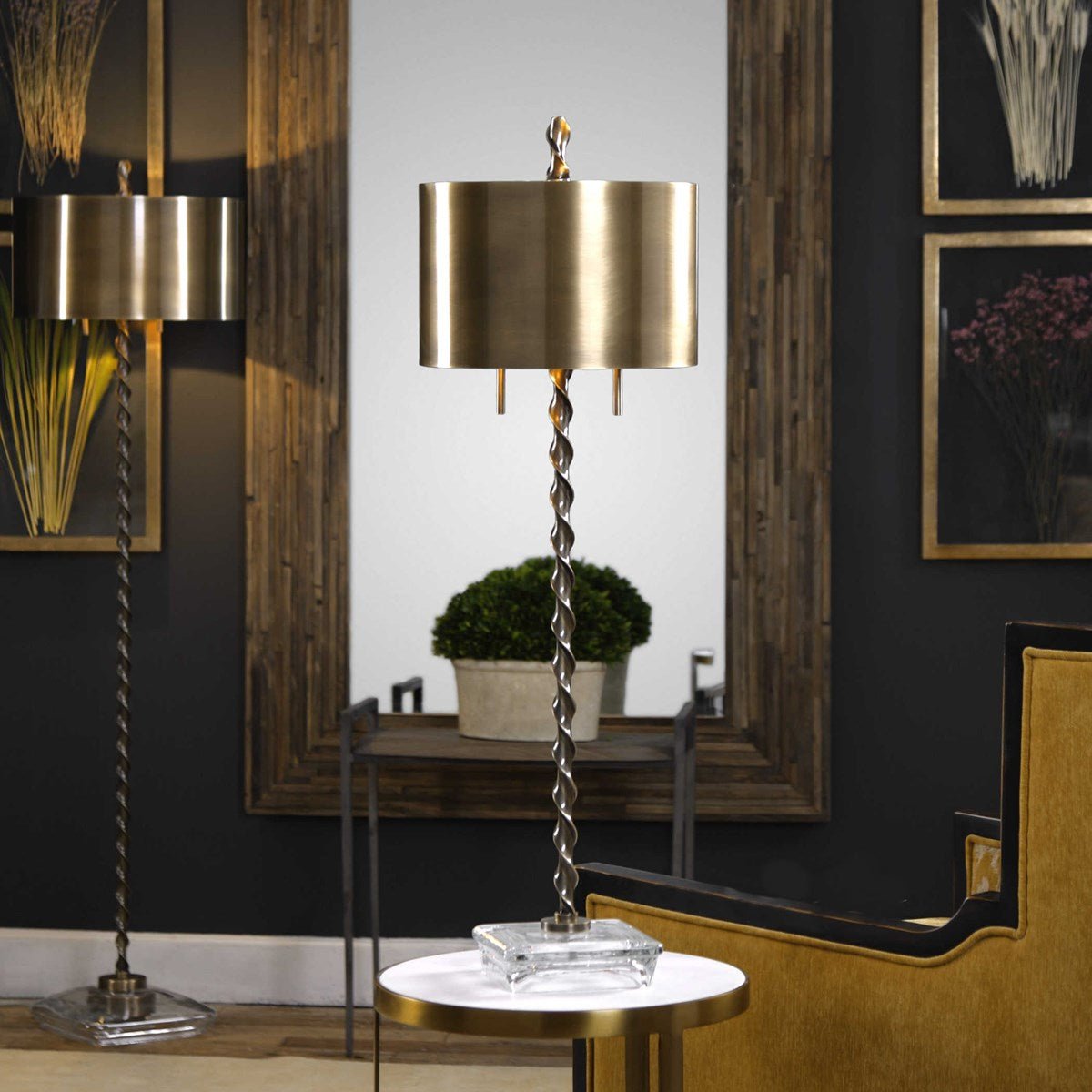Torsion Buffet Lamp Table Lamps| Uttermost