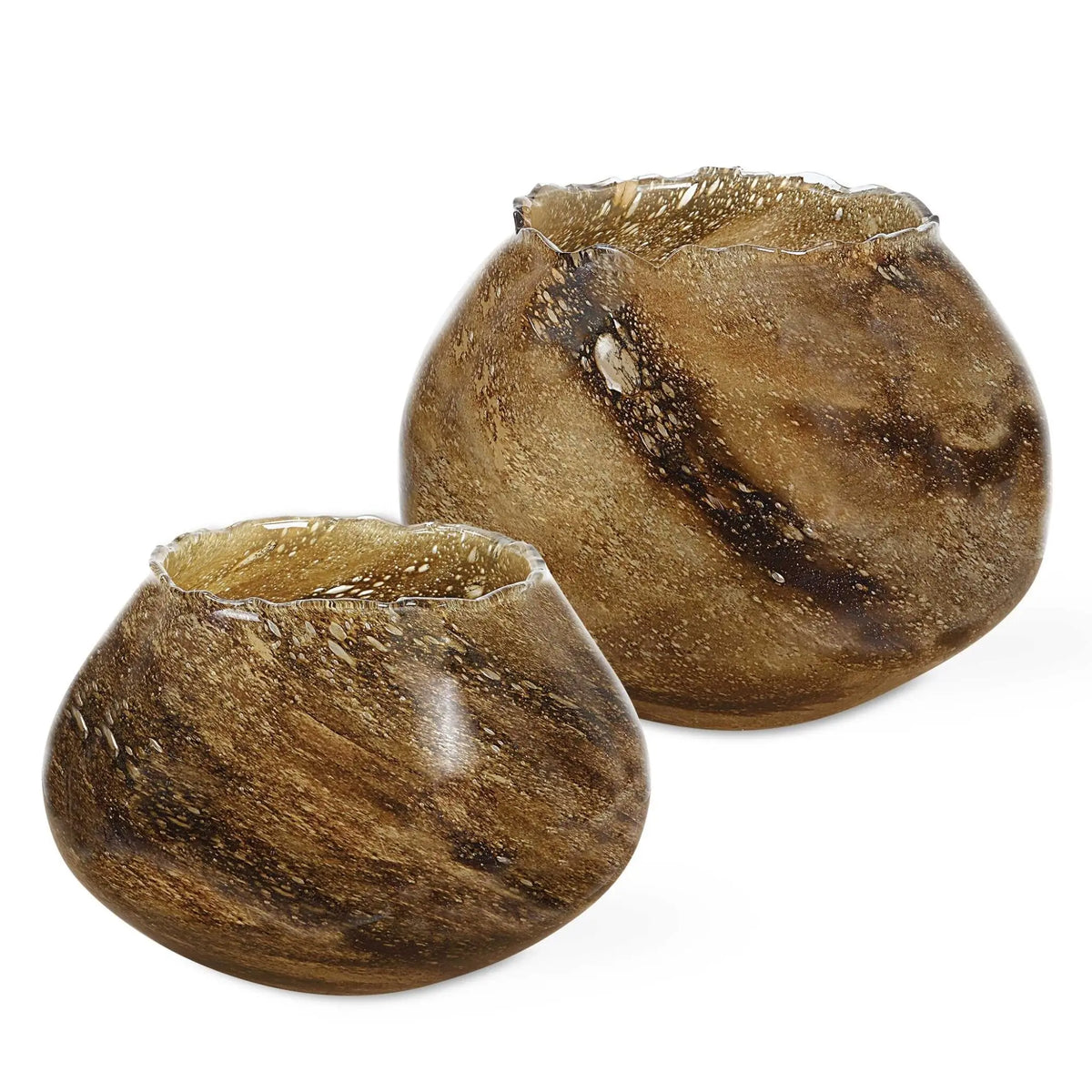 Tortoise Vases, S/2 Vases and Jars| Uttermost