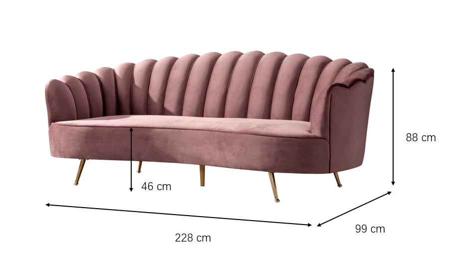 Tovy Sofa (228cm) Sofas & Loveseats| Roots Furniture