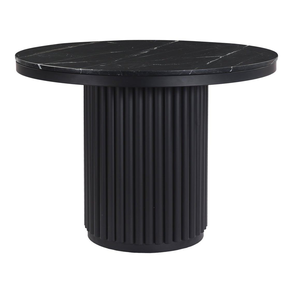 Tower Dining Table Black Marble Counter Tables| Moe's Home