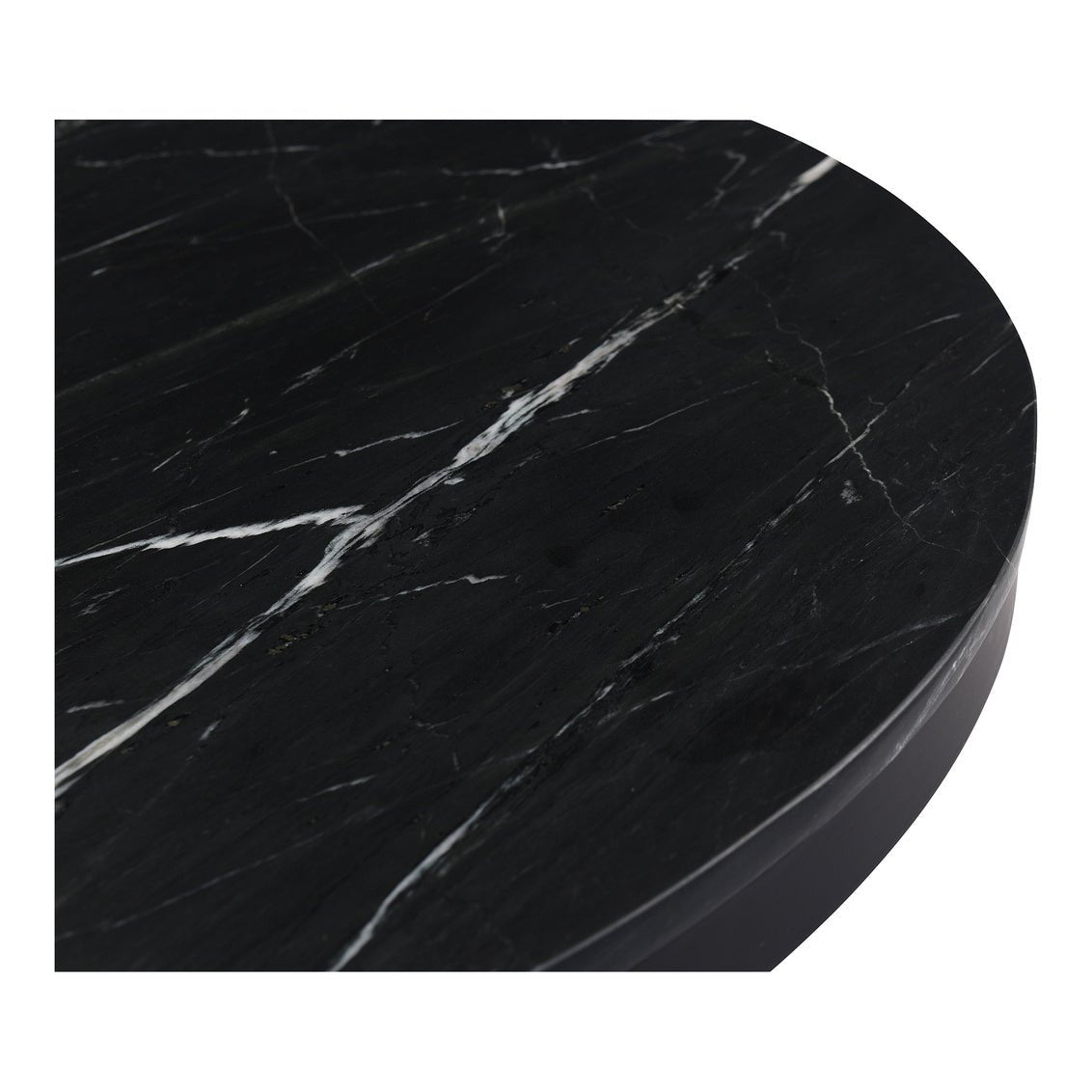 Tower Dining Table Black Marble Counter Tables| Moe's Home