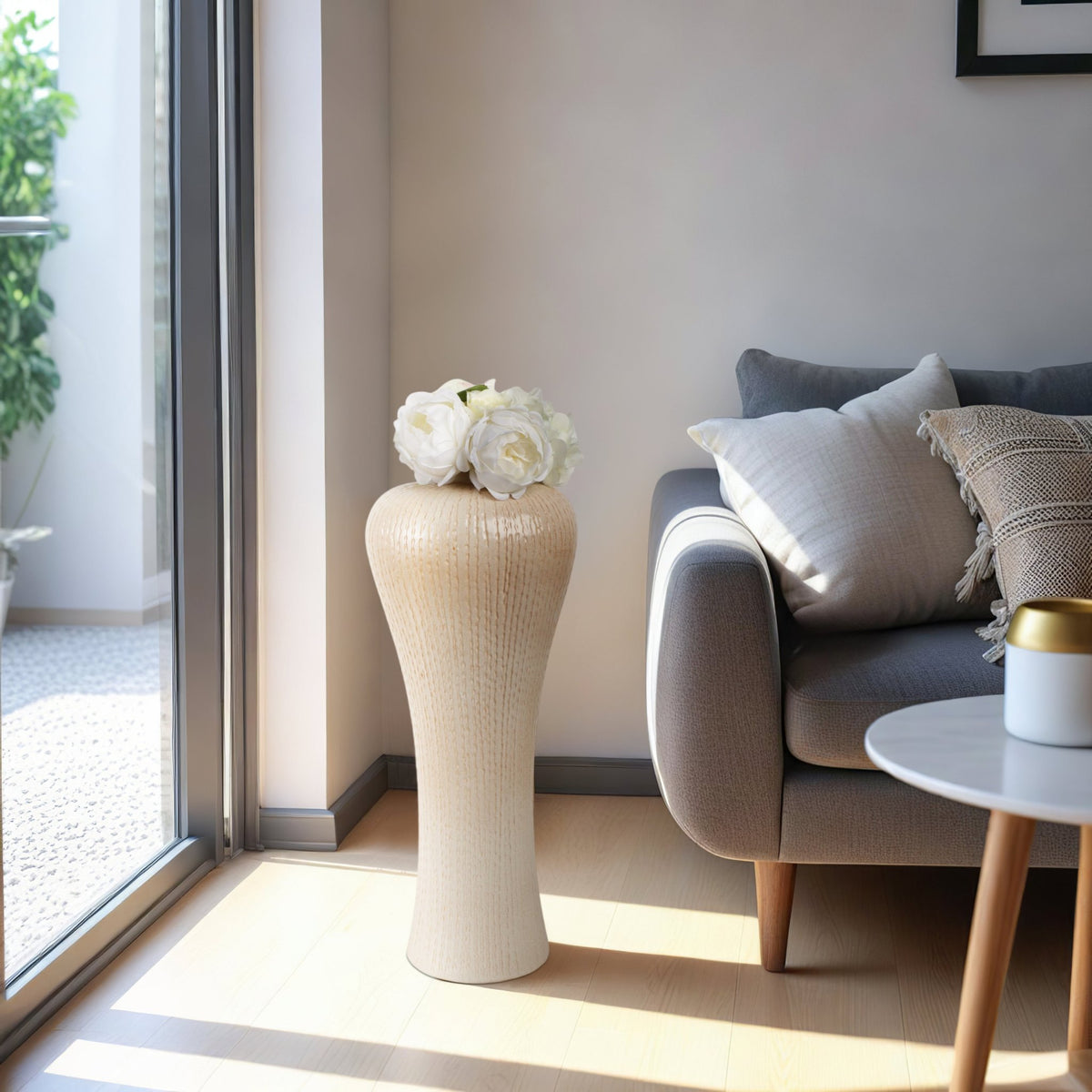 Townsendsmall Floor Vase Vases and Jars| Sagebrook Home