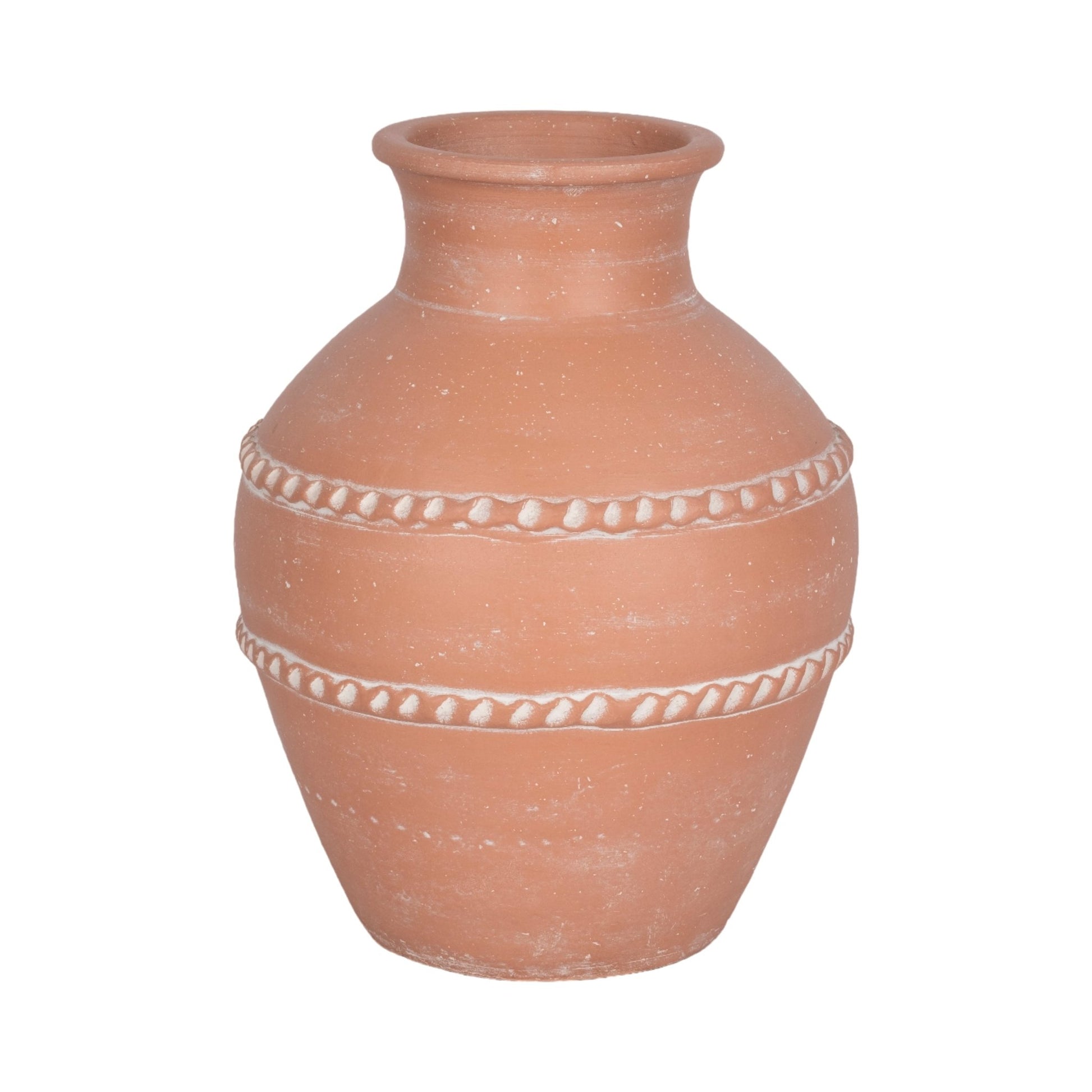Traditional Terracotta Vase, Terracotta Vases and Jars| Sagebrook Home
