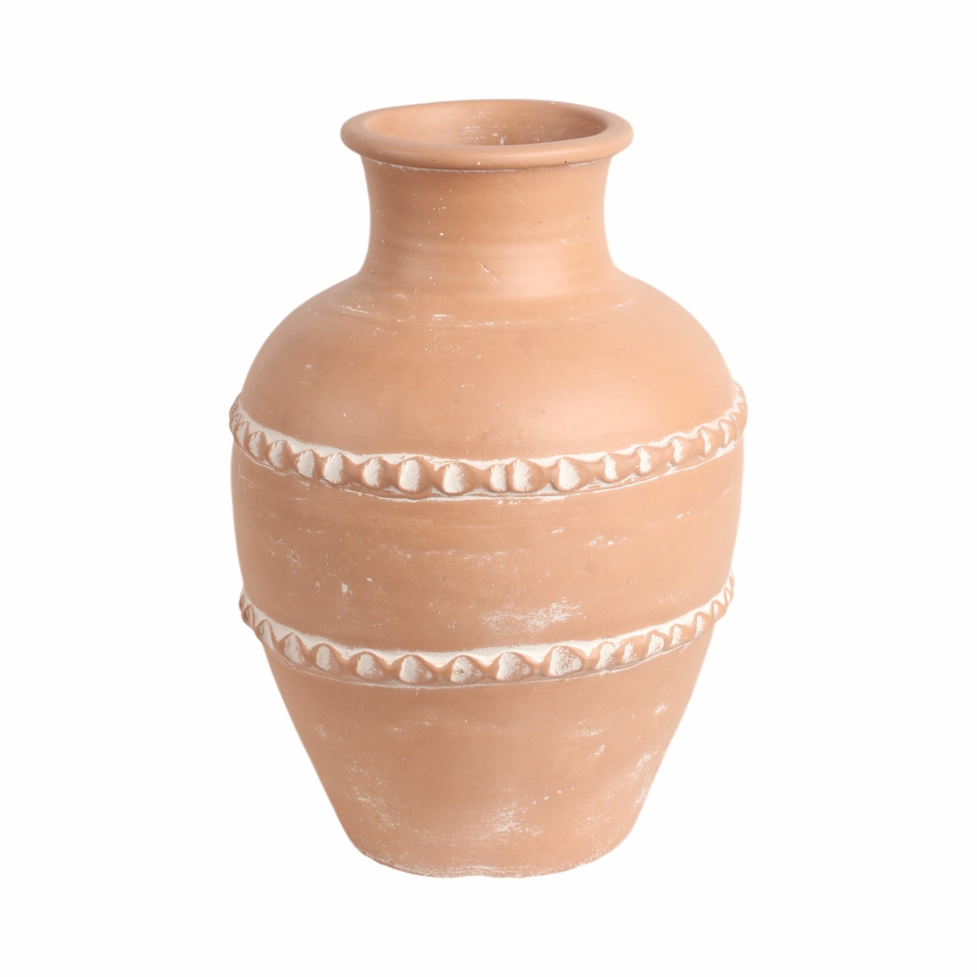 Traditional Terracotta Vase, Terracotta Vases and Jars| Sagebrook Home