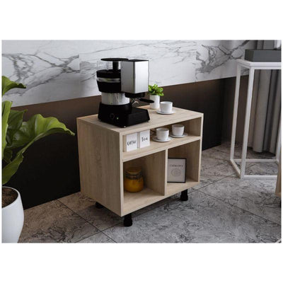 Tranquil Beige Coffee Corner - 85x80x30 cm - By Alhome - Al Rugaib Furniture