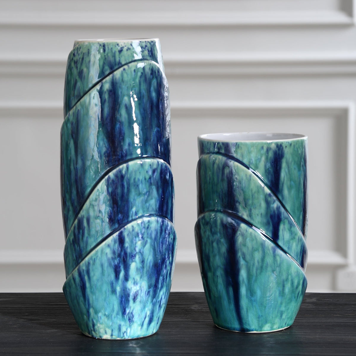 Tranquil Duo, Vases, S/2 Vases and Jars| Uttermost