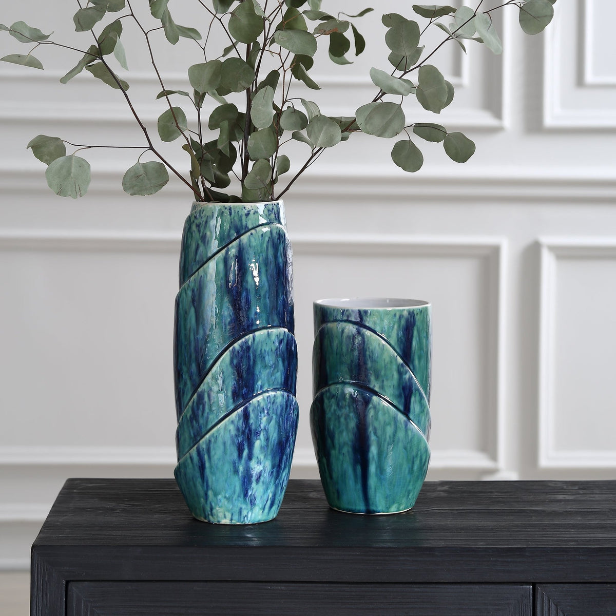 Tranquil Duo, Vases, S/2 Vases and Jars| Uttermost