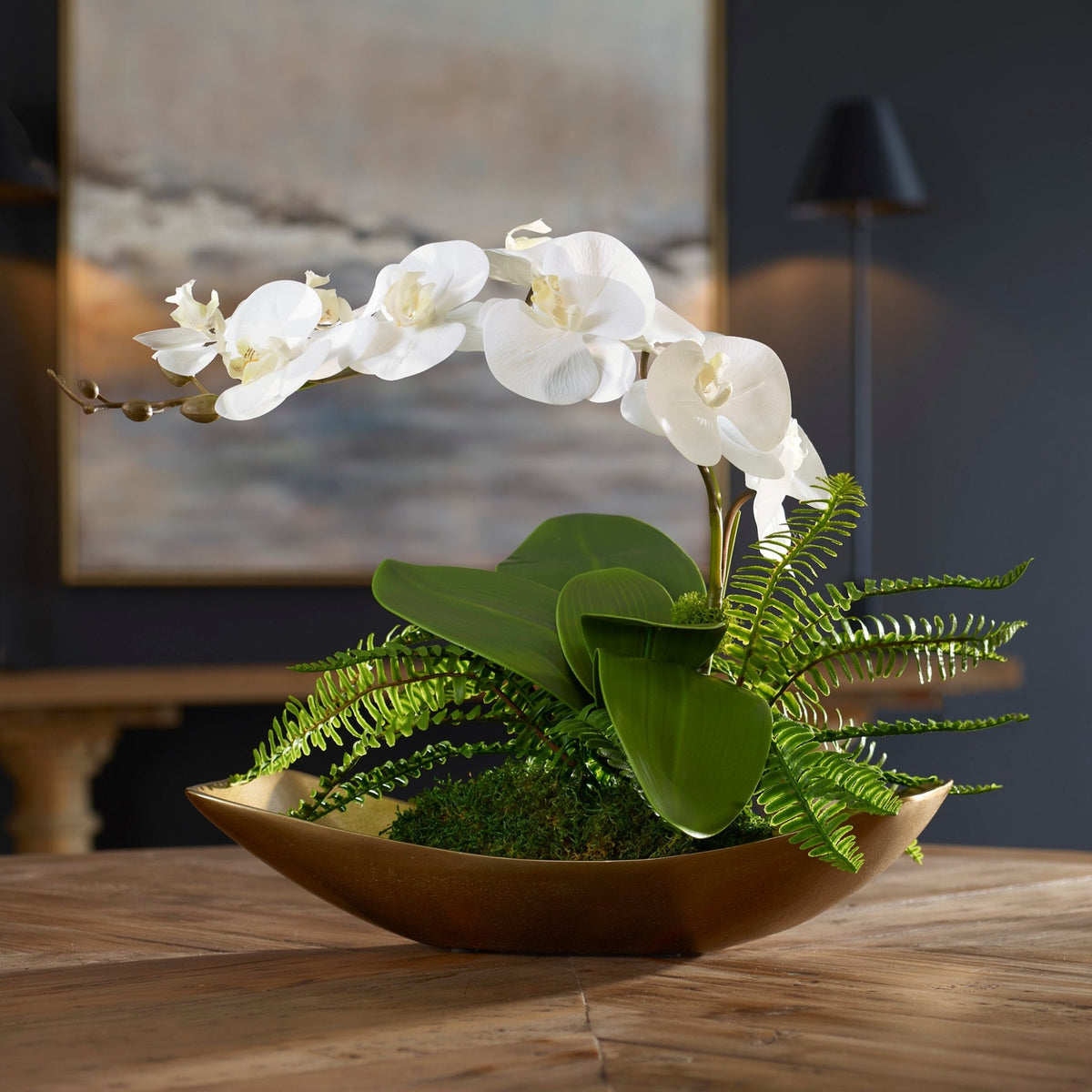 Transcend Orchid Centerpiece Table Decors| Uttermost