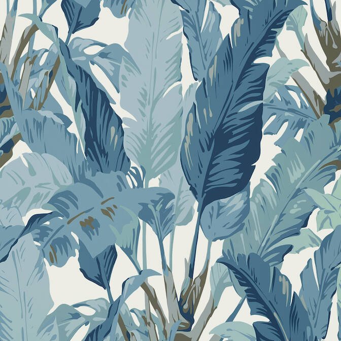 TRAVELERS PALM,Non Woven Wallpaper Wallpaper| Thibaut Design