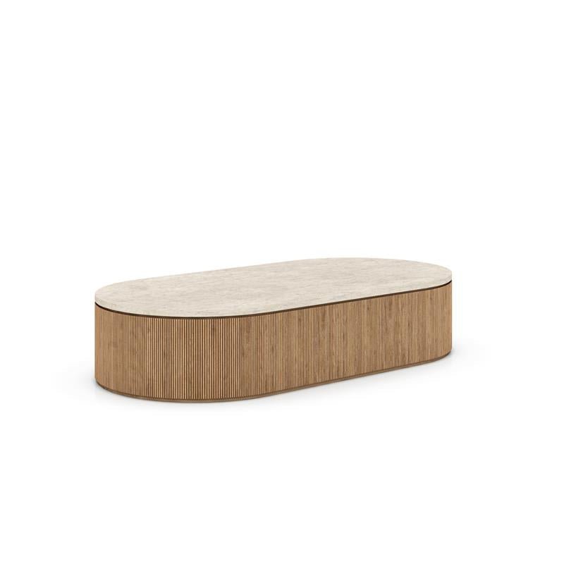 Travertine Coffee Table - Al Rugaib Furniture