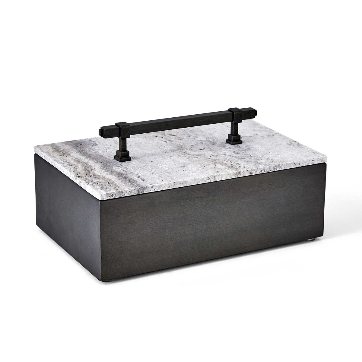 Travertine Coffer Table Decors| Uttermost