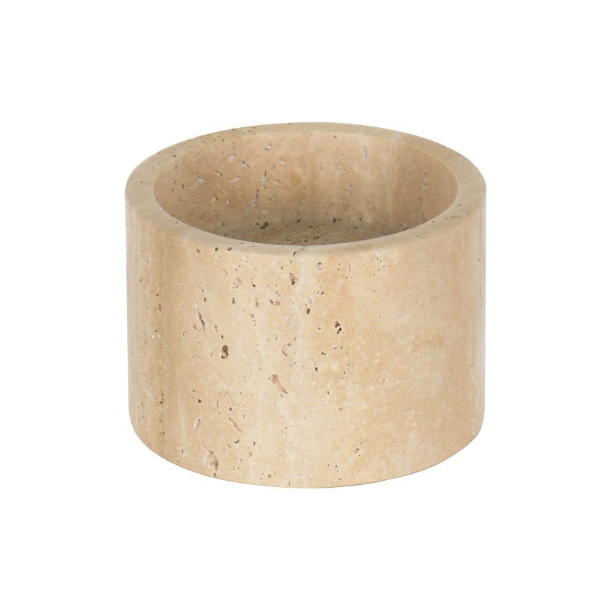 Travertine Marble Bowl Small Bowl| Roots Furniture