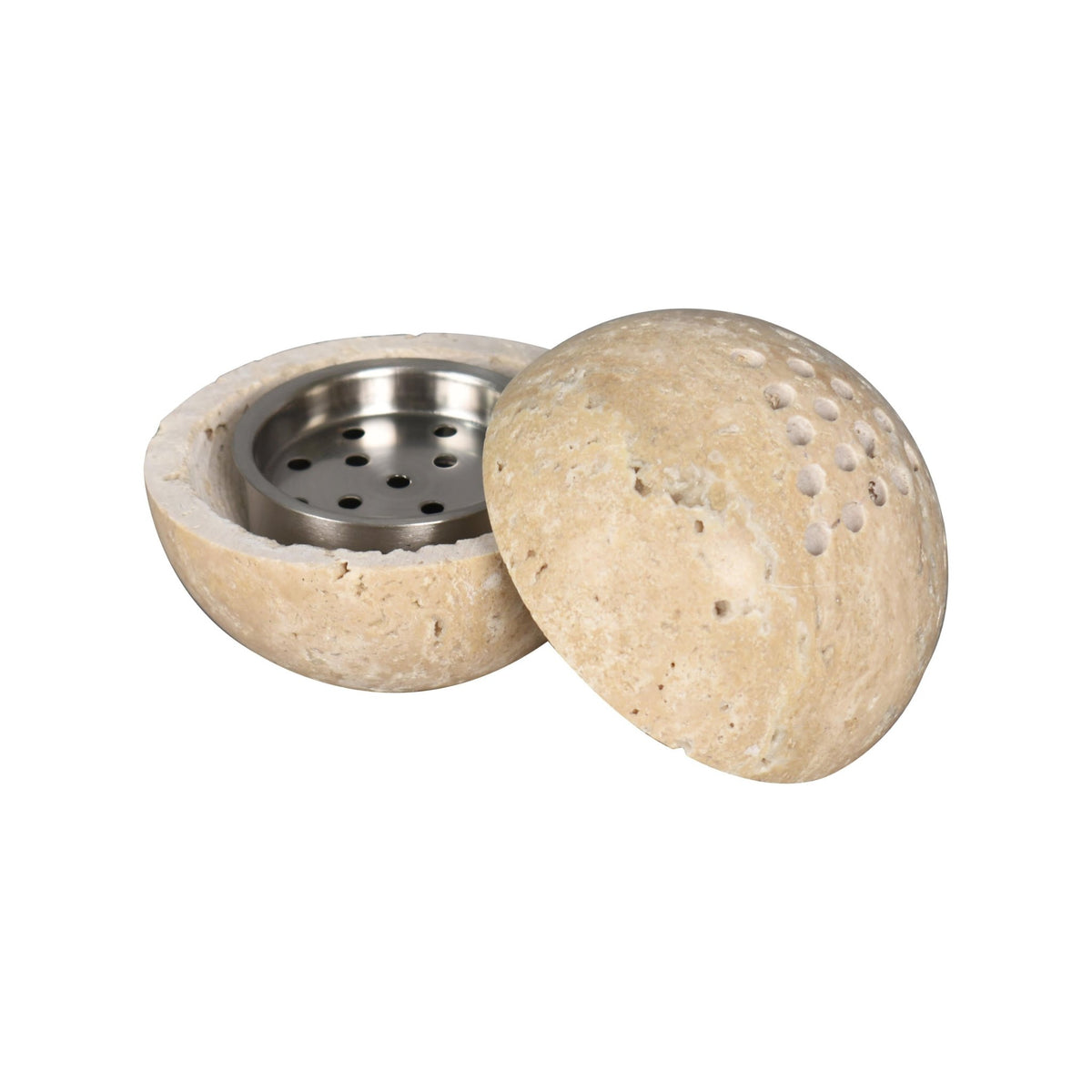 Travertine Mubkhar Candles| Roots Furniture