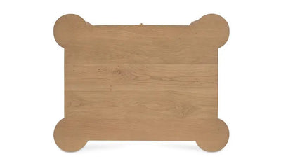 Treccia 2 Drawer Nightstand Oak - Al Rugaib Furniture