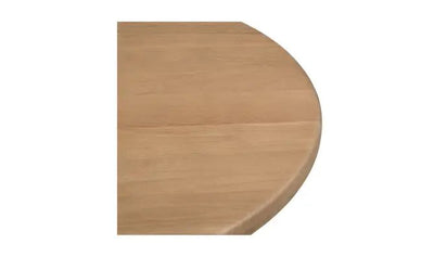 Treccia Round Coffee Table Oak - Al Rugaib Furniture