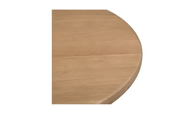 Treccia Round Coffee Table Oak - Al Rugaib Furniture