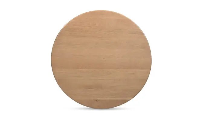 Treccia Round Coffee Table Oak - Al Rugaib Furniture