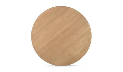 Treccia Round Dining Table Oak - Al Rugaib Furniture