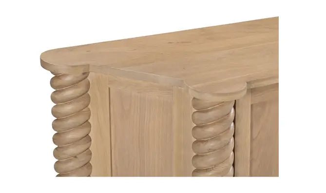 Treccia Sideboard Oak - Al Rugaib Furniture