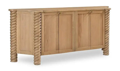 Treccia Sideboard Oak - Al Rugaib Furniture