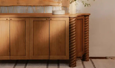 Treccia Sideboard Oak - Al Rugaib Furniture