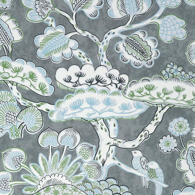 TREE HOUSE,Wallpaper Wallpaper| Thibaut Design