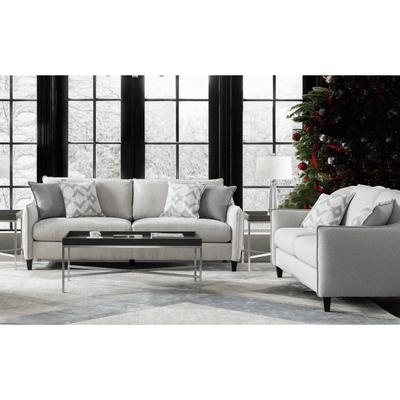 Trendy Grey Living Room Set ( Sofa+Loveseat) - Al Rugaib Furniture