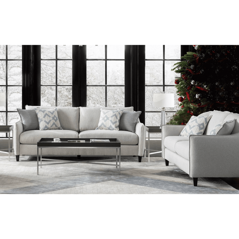 Trendy Grey Living Room Set ( Sofa+Loveseat) - Al Rugaib Furniture