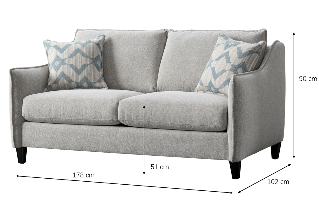 Trendy Grey Loveseat (178cm) Sofas & Loveseats| Roots Furniture