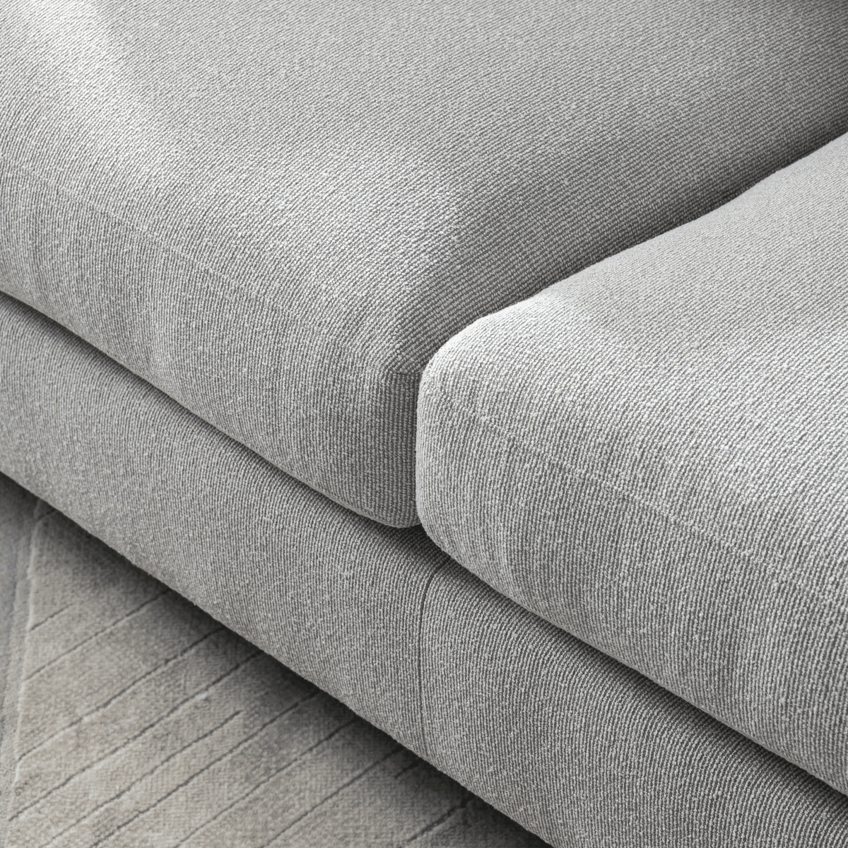 Trendy Grey Sofa (228cm) Sofas & Loveseats| Roots Furniture