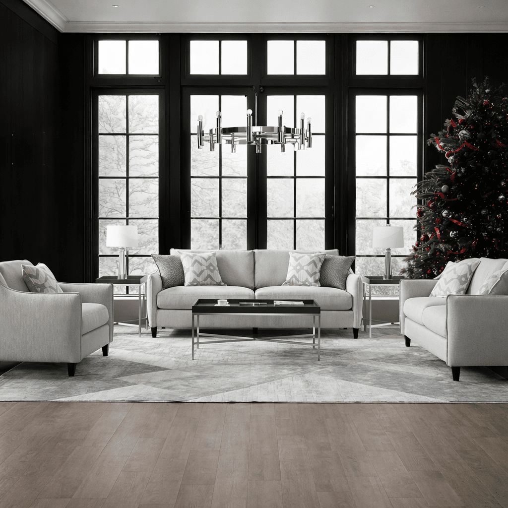 Trendy Grey Sofa (228cm) Sofas & Loveseats| Roots Furniture