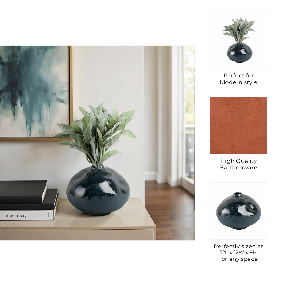 Trevoes Portugal Vase Vases and Jars| Sagebrook Home